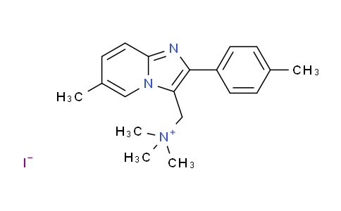 AM231656 | 106961-34-6 | N,N,N-Trimethyl-1-(6-methyl-2-(p-tolyl)imidazo[1,2-a]pyridin-3-yl)methanaminium iodide