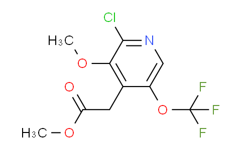 AM23168 | 1806226-19-6 | Methyl 2-chloro-3-methoxy-5-(trifluoromethoxy)pyridine-4-acetate