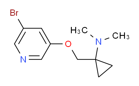 AM231708 | 959908-46-4 | 1-(((5-Bromopyridin-3-yl)oxy)methyl)-N,N-dimethylcyclopropanamine