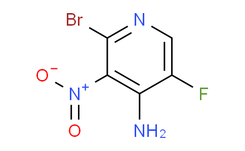 2-Bromo-5-fluoro-3-nitropyridin-4-amine
