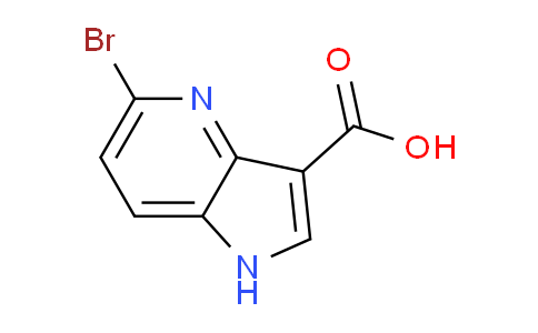 5-Bromo-1H-pyrrolo[3,2-b]pyridine-3-carboxylic acid