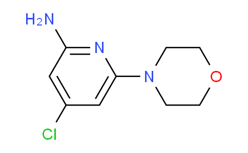 2-Amino-4-chloro-6-morpholinopyridine