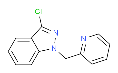 3-Chloro-1-(pyridin-2-ylmethyl)-1H-indazole