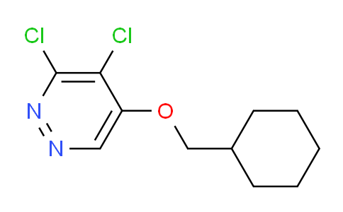 3,4-Dichloro-5-(cyclohexylmethoxy)pyridazine