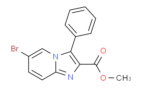 Methyl 6-bromo-3-phenylimidazo[1,2-a]pyridine-2-carboxylate