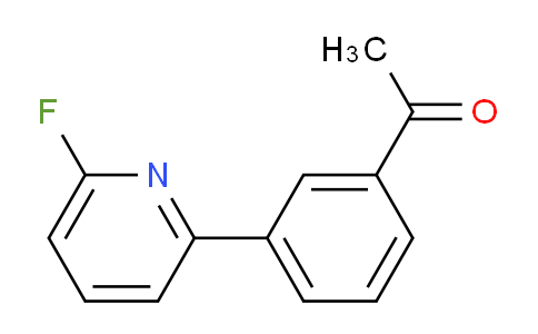 AM231812 | 1245642-55-0 | 1-(3-(6-Fluoropyridin-2-yl)phenyl)ethanone