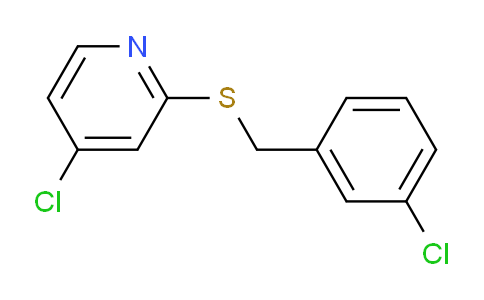 AM231823 | 1346707-50-3 | 4-Chloro-2-((3-chlorobenzyl)thio)pyridine