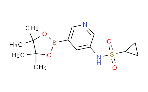 AM231836 | 1083327-53-0 | N-(5-(4,4,5,5-Tetramethyl-1,3,2-dioxaborolan-2-yl)pyridin-3-yl)cyclopropanesulfonamide