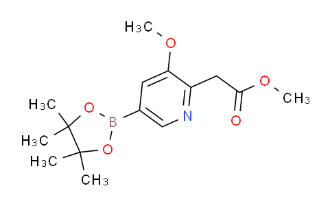 AM231864 | 947688-89-3 | Methyl 2-(3-methoxy-5-(4,4,5,5-tetramethyl-1,3,2-dioxaborolan-2-yl)pyridin-2-yl)acetate