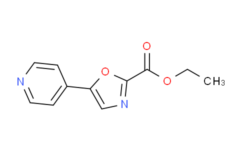 Ethyl 5-(pyridin-4-yl)oxazole-2-carboxylate