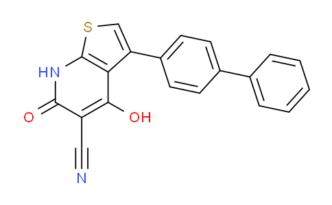 AM231884 | 844499-68-9 | 3-([1,1'-Biphenyl]-4-yl)-4-hydroxy-6-oxo-6,7-dihydrothieno[2,3-b]pyridine-5-carbonitrile