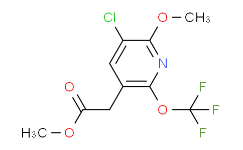 AM23190 | 1806169-81-2 | Methyl 3-chloro-2-methoxy-6-(trifluoromethoxy)pyridine-5-acetate