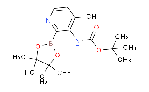 AM231914 | 1310385-05-7 | tert-Butyl (4-methyl-2-(4,4,5,5-tetramethyl-1,3,2-dioxaborolan-2-yl)pyridin-3-yl)carbamate