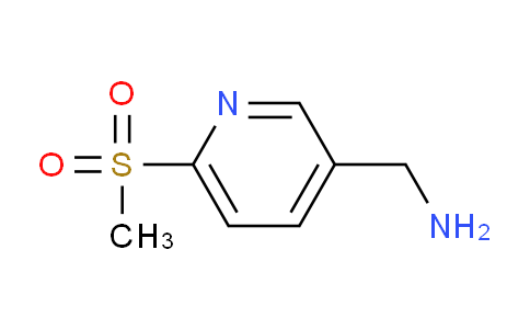 (6-(Methylsulfonyl)pyridin-3-yl)methanamine