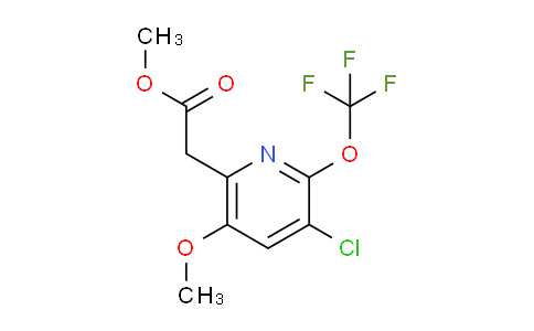 AM23193 | 1804801-87-3 | Methyl 3-chloro-5-methoxy-2-(trifluoromethoxy)pyridine-6-acetate