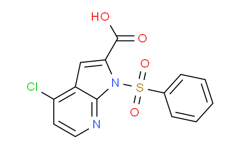 AM231983 | 1227268-65-6 | 4-Chloro-1-(phenylsulfonyl)-1H-pyrrolo[2,3-b]pyridine-2-carboxylic acid