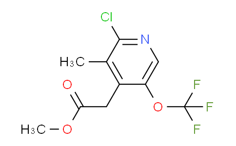 AM23204 | 1803937-46-3 | Methyl 2-chloro-3-methyl-5-(trifluoromethoxy)pyridine-4-acetate