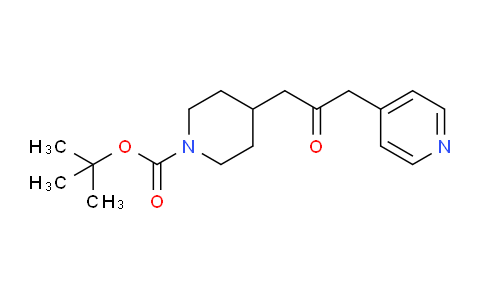 tert-Butyl 4-(2-oxo-3-(pyridin-4-yl)propyl)piperidine-1-carboxylate