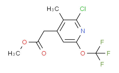 AM23205 | 1806240-61-8 | Methyl 2-chloro-3-methyl-6-(trifluoromethoxy)pyridine-4-acetate