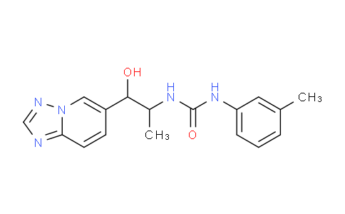 AM232073 | 1043908-01-5 | 1-(1-([1,2,4]Triazolo[1,5-a]pyridin-6-yl)-1-hydroxypropan-2-yl)-3-(m-tolyl)urea