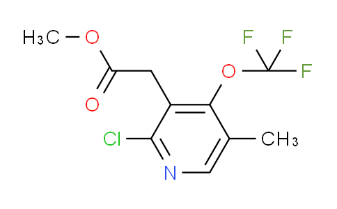 Methyl 2-chloro-5-methyl-4-(trifluoromethoxy)pyridine-3-acetate