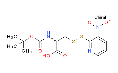 AM232103 | 200350-73-8 | (S)-2-((tert-Butoxycarbonyl)amino)-3-((3-nitropyridin-2-yl)disulfanyl)propanoic acid