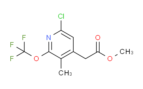 Methyl 6-chloro-3-methyl-2-(trifluoromethoxy)pyridine-4-acetate