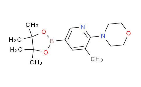AM232125 | 1073372-03-8 | 4-(3-Methyl-5-(4,4,5,5-tetramethyl-1,3,2-dioxaborolan-2-yl)pyridin-2-yl)morpholine
