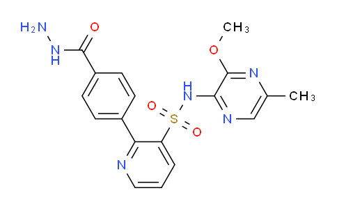 AM232158 | 186497-94-9 | 2-(4-(Hydrazinecarbonyl)phenyl)-N-(3-methoxy-5-methylpyrazin-2-yl)pyridine-3-sulfonamide