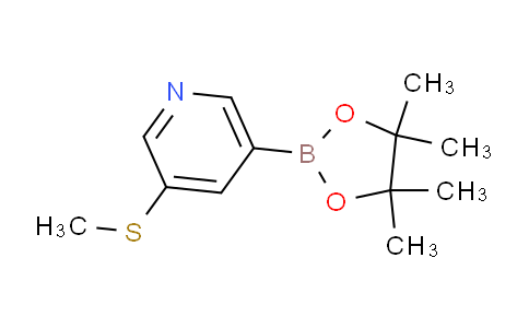 AM232226 | 1171891-40-9 | 3-(Methylthio)-5-(4,4,5,5-tetramethyl-1,3,2-dioxaborolan-2-yl)pyridine