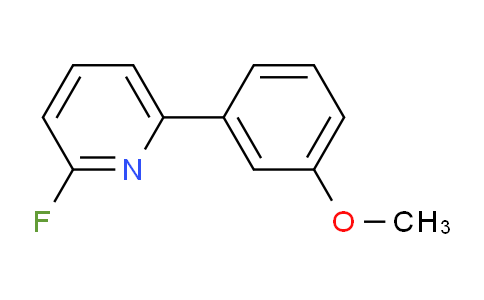 2-Fluoro-6-(3-methoxyphenyl)pyridine