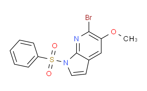 AM232262 | 1227270-28-1 | 6-Bromo-5-methoxy-1-(phenylsulfonyl)-1H-pyrrolo[2,3-b]pyridine