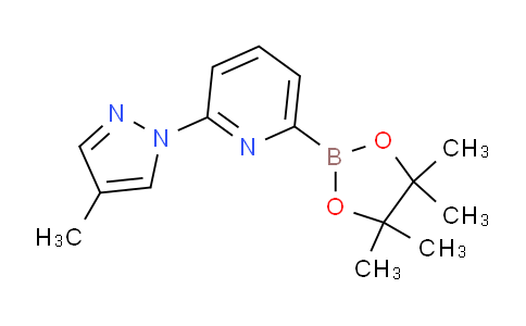 AM232276 | 1310405-03-8 | 2-(4-Methyl-1H-pyrazol-1-yl)-6-(4,4,5,5-tetramethyl-1,3,2-dioxaborolan-2-yl)pyridine