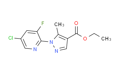 AM232281 | 1150164-40-1 | Ethyl 1-(5-chloro-3-fluoropyridin-2-yl)-5-methyl-1H-pyrazole-4-carboxylate