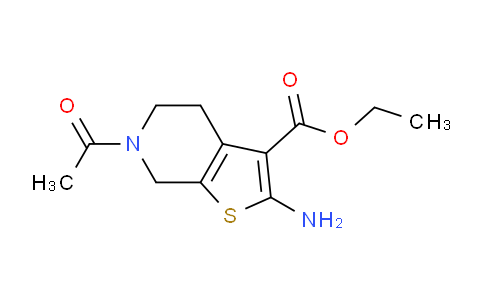 AM232286 | 24237-43-2 | Ethyl 6-acetyl-2-amino-4,5,6,7-tetrahydrothieno[2,3-c]pyridine-3-carboxylate