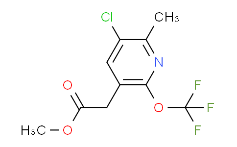 AM23229 | 1804560-60-8 | Methyl 3-chloro-2-methyl-6-(trifluoromethoxy)pyridine-5-acetate