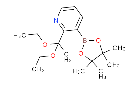 AM232312 | 1073355-12-0 | 2-(1,1-Diethoxyethyl)-3-(4,4,5,5-tetramethyl-1,3,2-dioxaborolan-2-yl)pyridine