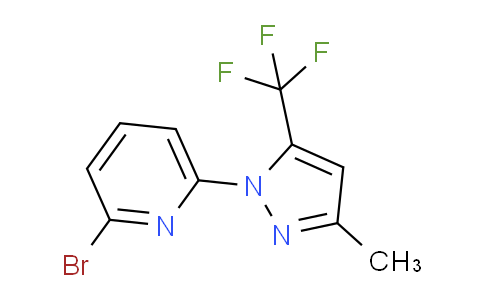 AM232313 | 1187386-44-2 | 2-Bromo-6-(3-methyl-5-(trifluoromethyl)-1H-pyrazol-1-yl)pyridine