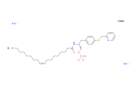 AM232315 | 799268-76-1 | Ammonium (R,Z)-2-(octadec-9-enamido)-3-(4-(pyridin-2-ylmethoxy)phenyl)propyl phosphate