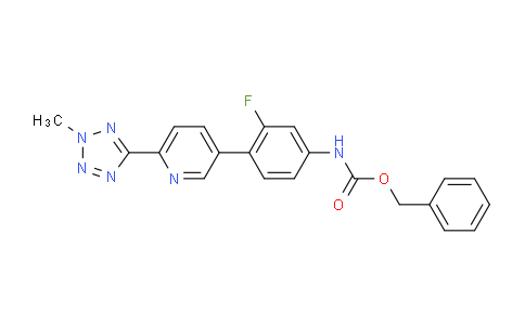 AM232322 | 1220910-89-3 | Benzyl (3-fluoro-4-(6-(2-methyl-2H-tetrazol-5-yl)pyridin-3-yl)phenyl)carbamate