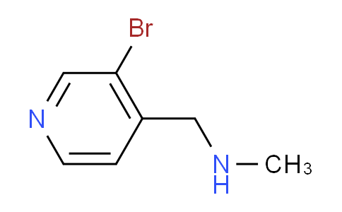 1-(3-Bromopyridin-4-yl)-N-methylmethanamine