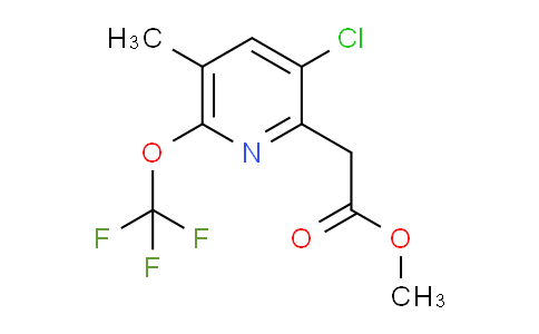 AM23240 | 1806115-74-1 | Methyl 3-chloro-5-methyl-6-(trifluoromethoxy)pyridine-2-acetate