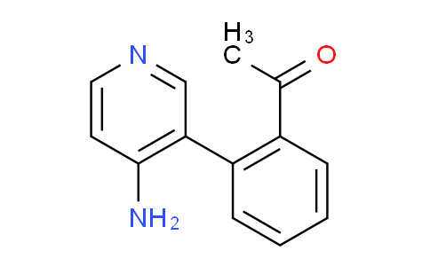 AM232442 | 1258610-21-7 | 1-(2-(4-Aminopyridin-3-yl)phenyl)ethanone