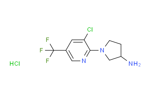 AM232450 | 1420993-35-6 | 1-(3-Chloro-5-(trifluoromethyl)pyridin-2-yl)pyrrolidin-3-amine hydrochloride