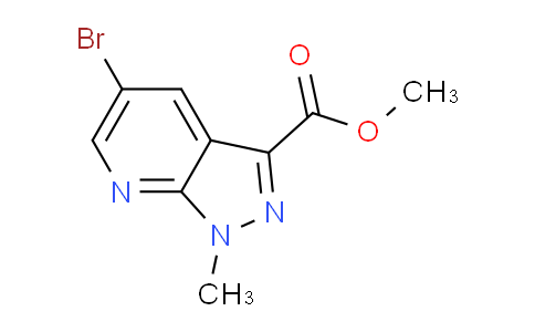 Methyl 5-bromo-1-methyl-1H-pyrazolo[3,4-b]pyridine-3-carboxylate