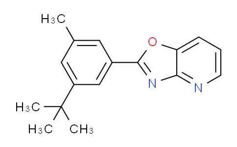 AM232487 | 60772-58-9 | 2-(3-(tert-Butyl)-5-methylphenyl)oxazolo[4,5-b]pyridine