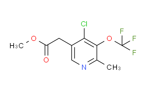 AM23249 | 1804560-81-3 | Methyl 4-chloro-2-methyl-3-(trifluoromethoxy)pyridine-5-acetate