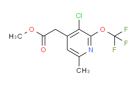 AM23250 | 1806240-83-4 | Methyl 3-chloro-6-methyl-2-(trifluoromethoxy)pyridine-4-acetate