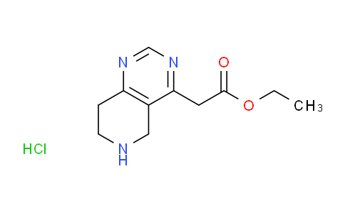 AM232502 | 1187830-78-9 | Ethyl 2-(5,6,7,8-tetrahydropyrido[4,3-d]pyrimidin-4-yl)acetate hydrochloride