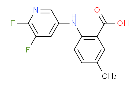 AM232504 | 1119085-77-6 | 2-((5,6-Difluoropyridin-3-yl)amino)-5-methylbenzoic acid